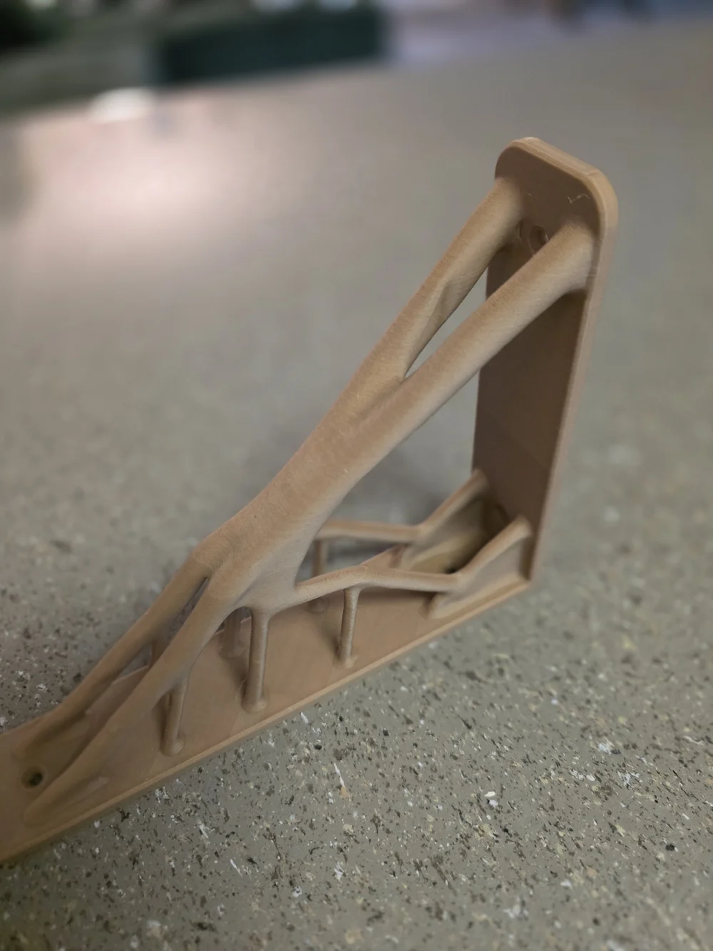 Tree-Branch Wood-like Bracket Shelf SUPPORT